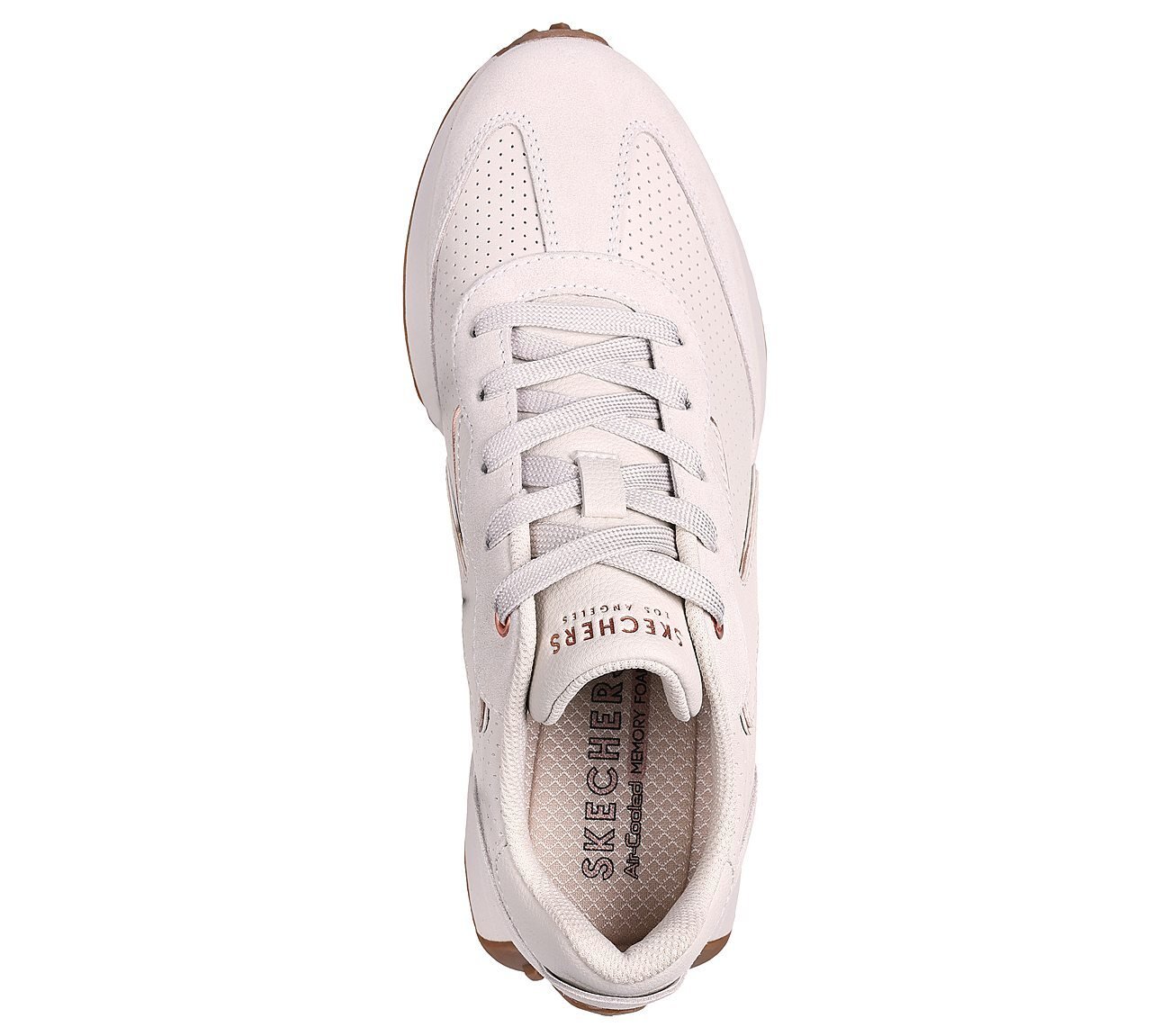 GUSTO - PATH WINDER, OFF WHITE Footwear Top View