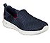 GO WALK JOY - FIESTA, NAVY/WHITE Footwear Lateral View