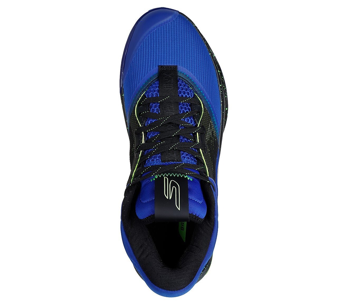 SKX FLOAT-Basketball, BLUE/BLACK Footwear Top View