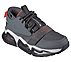 AIR CUSHIONING MEGA, CHARCOAL/ORANGE Footwear Lateral View