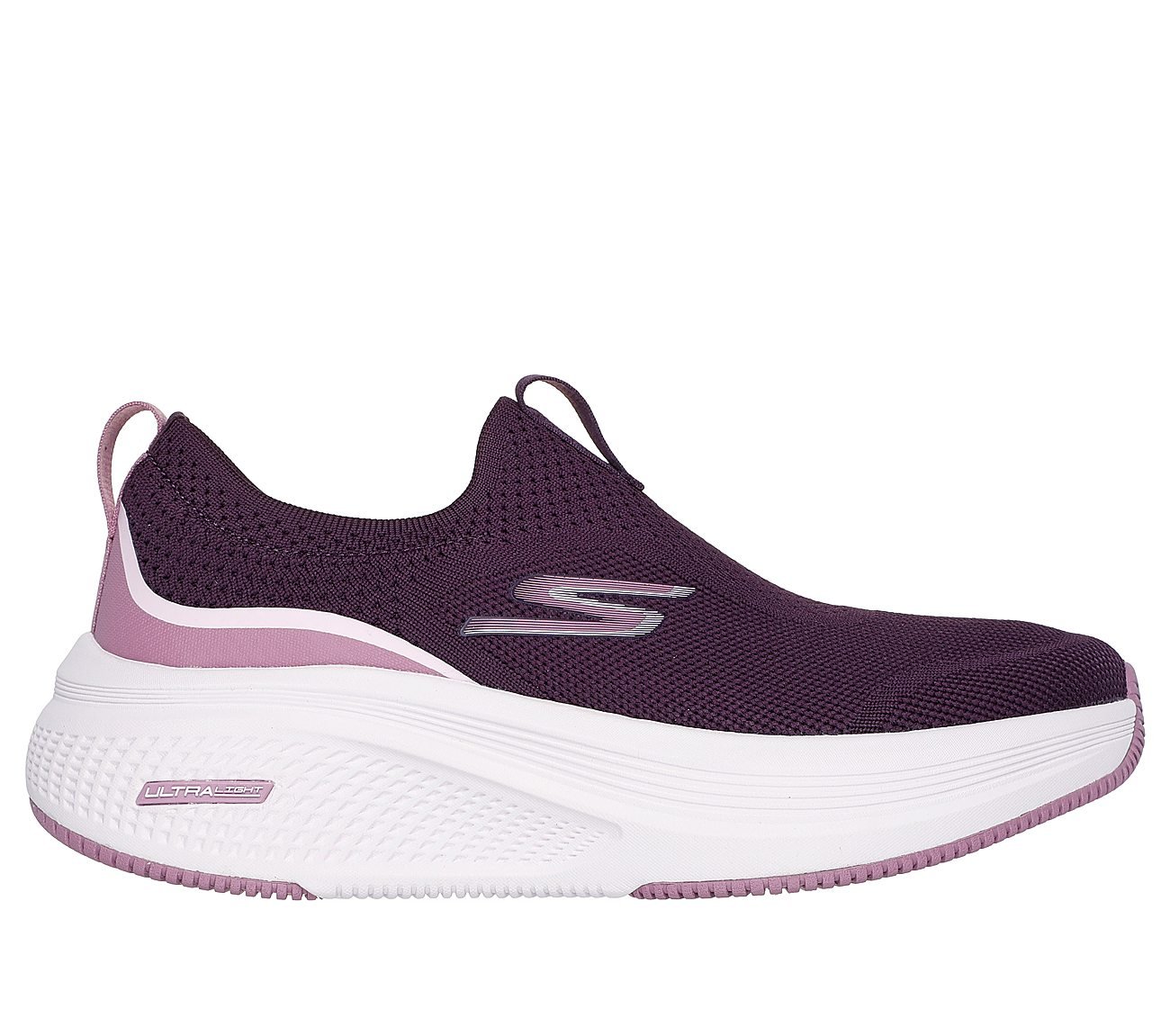 GO RUN ELEVATE 2.0 - CADENA, PLUM Footwear Lateral View