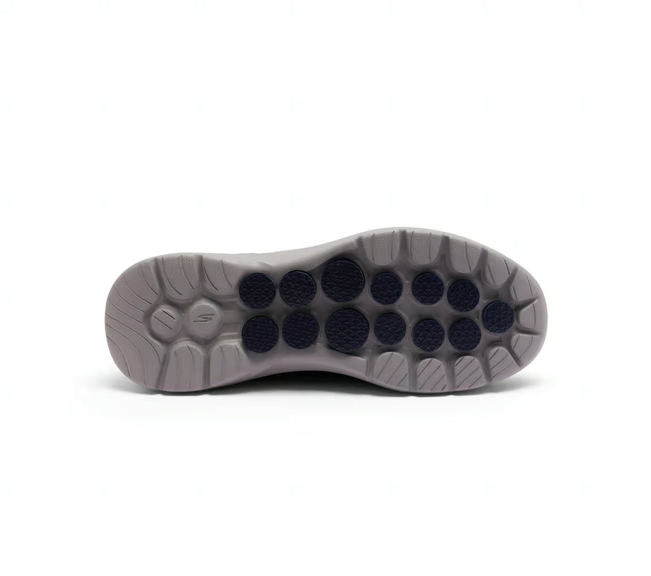 GO WALK 6 - FIRST CLASS, CCHARCOAL Footwear Bottom View