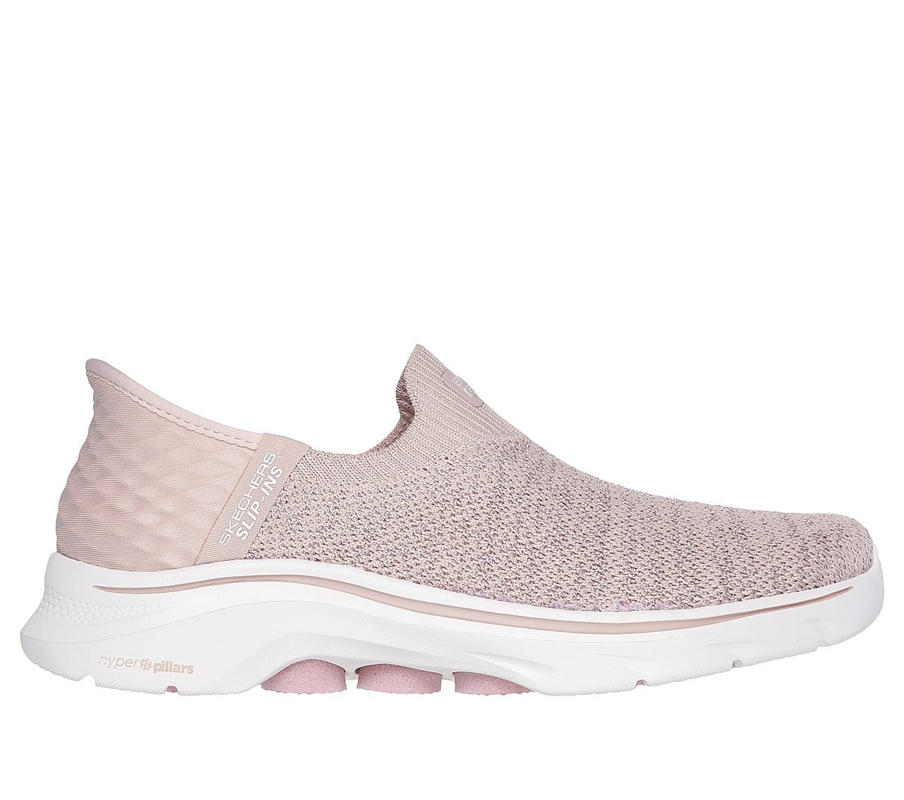 SKECHERS SLIP-INS: GO WALK 7 - SPRINGTIME,  Footwear Bottom View