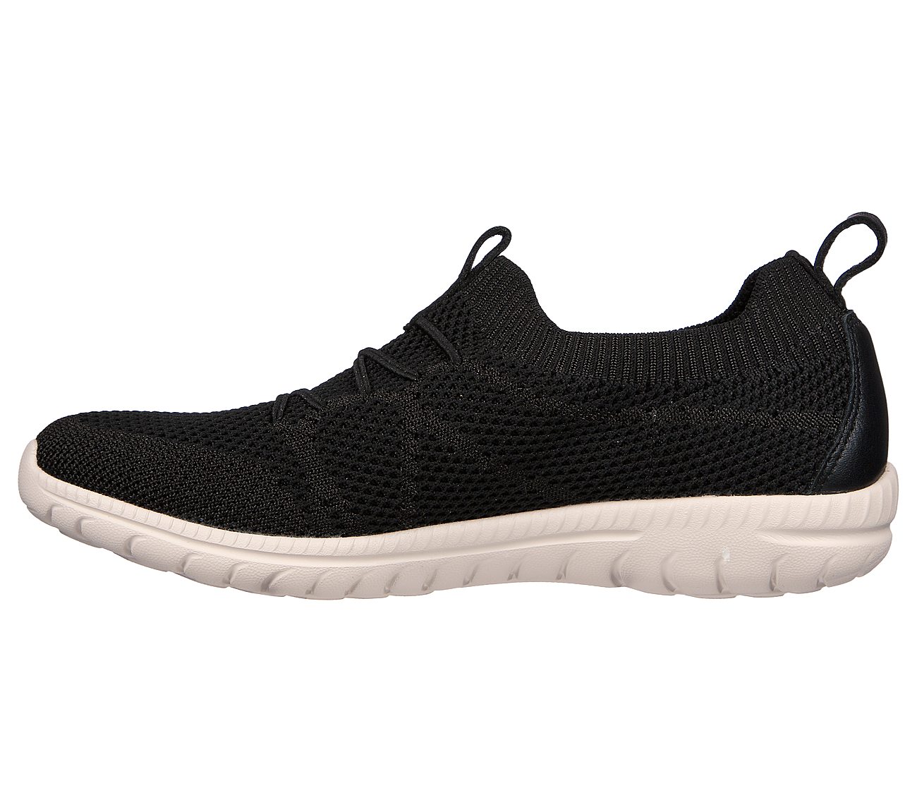 ARCH FIT FLEX, BLACK/WHITE Footwear Left View