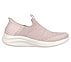 Skechers Slip-ins: Ultra Flex 3.0 - Glitter Me, ROSE GOLD Footwear Lateral View