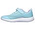 DYNA-LITE, AQUA/PURPLE Footwear Left View