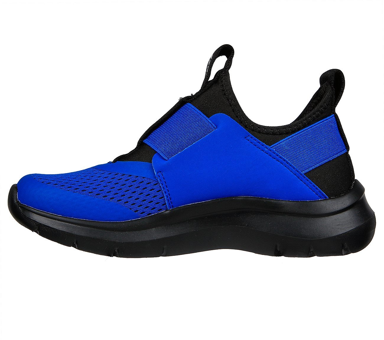 SKECH FAST, ROYAL BLACK Footwear Left View