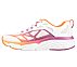 MAX CUSHIONING ELITE-EVEN STR, WHITE ORANGE Footwear Left View