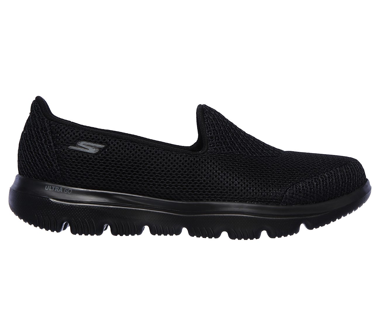 GO WALK EVOLUTION ULTRA-INTER, BBLACK Footwear Right View