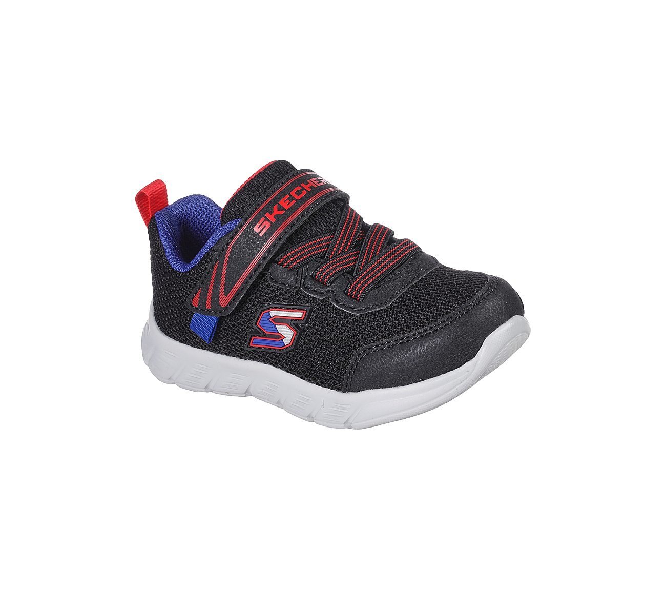 COMFY FLEX - MINI TRAINER, BLACK/RED/BLUE Footwear Right View