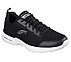 SKECH-AIR DYNAMIGHT - WINLY, BLACK/WHITE Footwear Lateral View