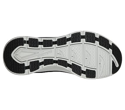 D'LUX WALKER - PENSIVE, BLACK/WHITE Footwear Bottom View