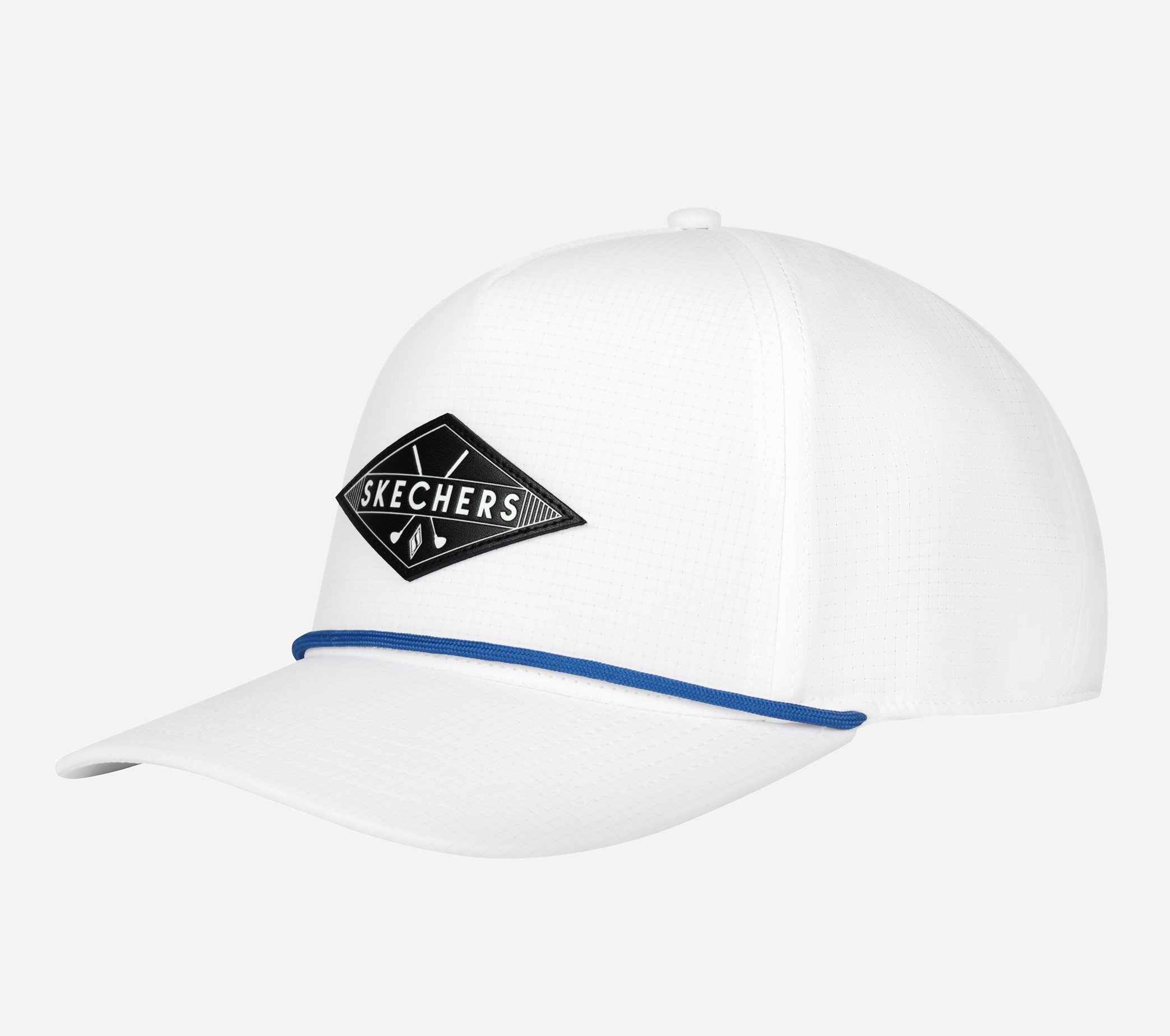 SKECHWEAVE AIR GOLF HAT, WWWHITE Accessories Lateral View