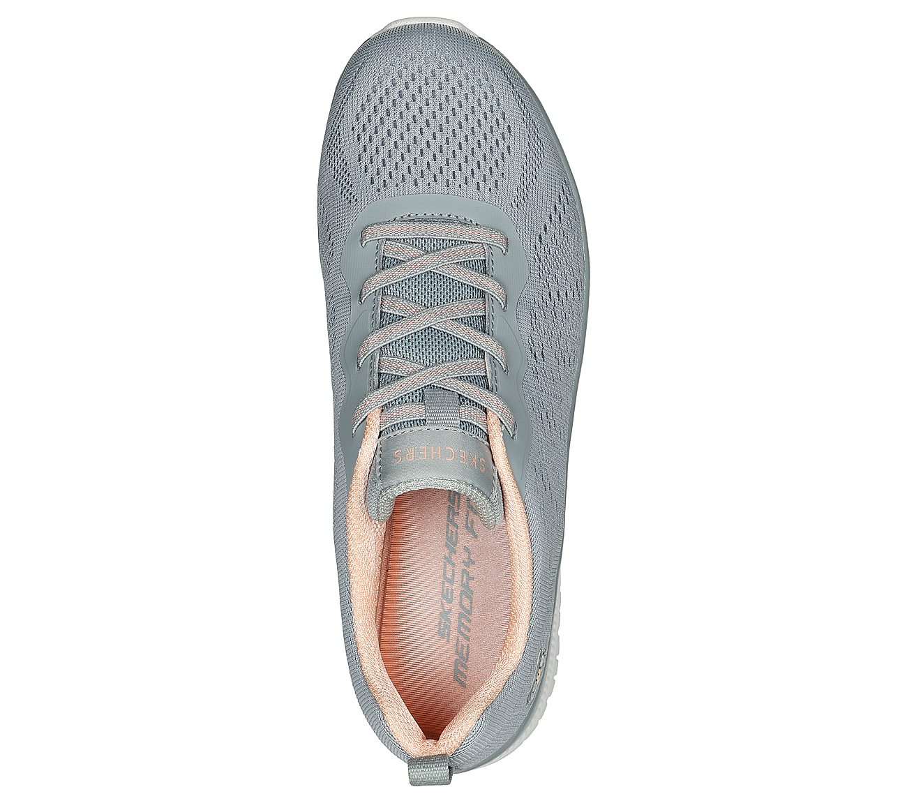 VIRTUE, GREY/CORAL Footwear Top View