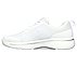 GO WALK ARCH FIT-MOTION BREEZ, WHITE/SILVER Footwear Left View