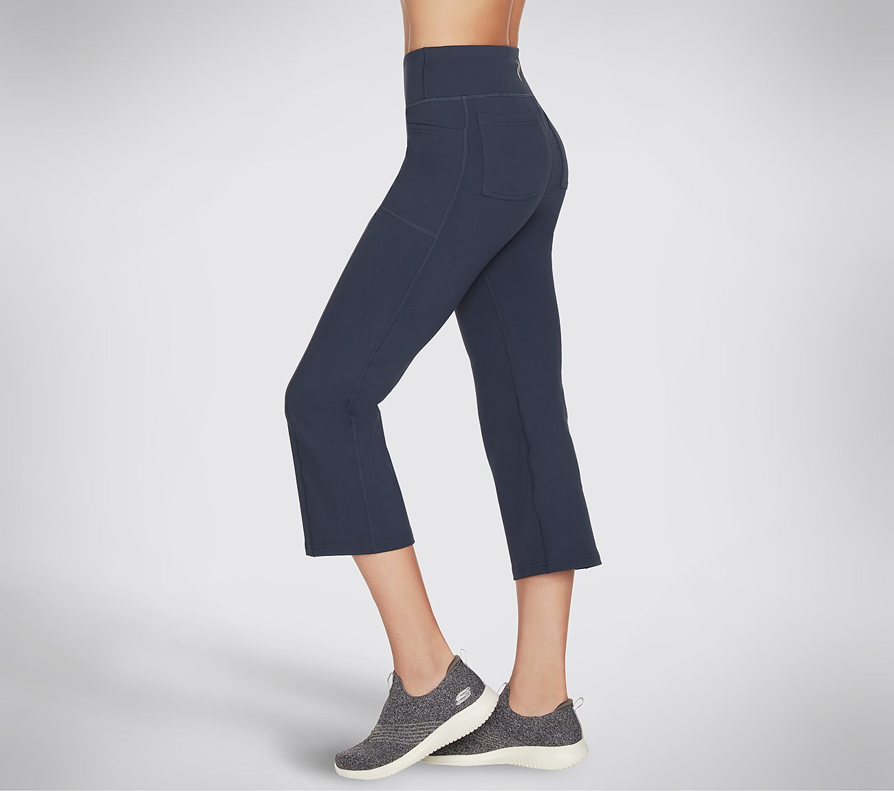 GOWALK HW CROP PANT, NNNAVY Apparel Bottom View