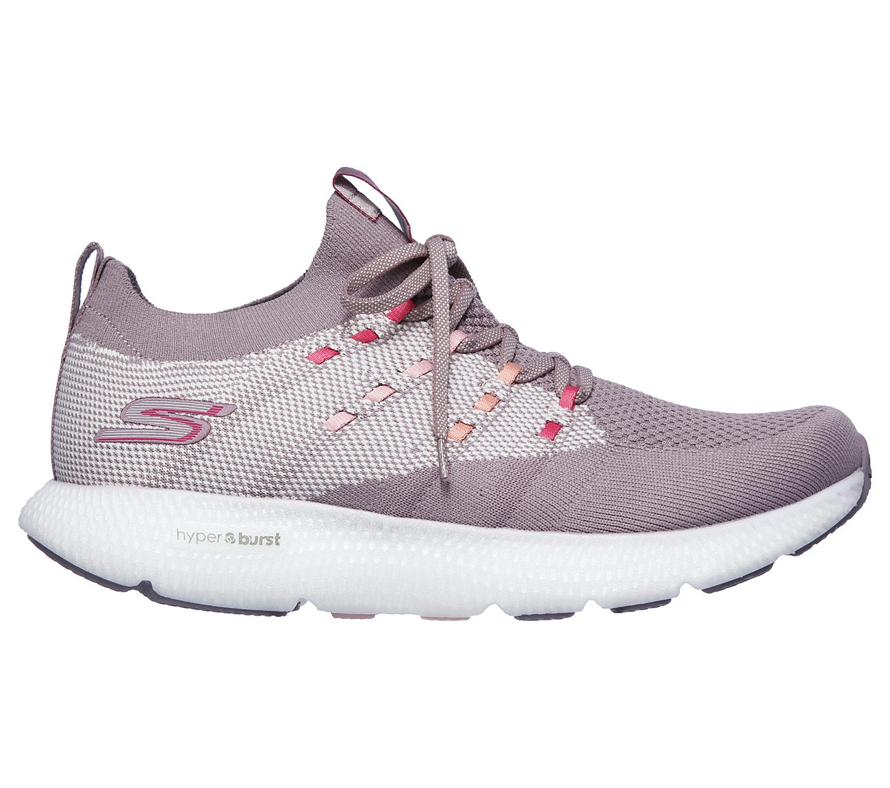 GO RUN 7 -, MAUVE/MULTI Footwear Right View