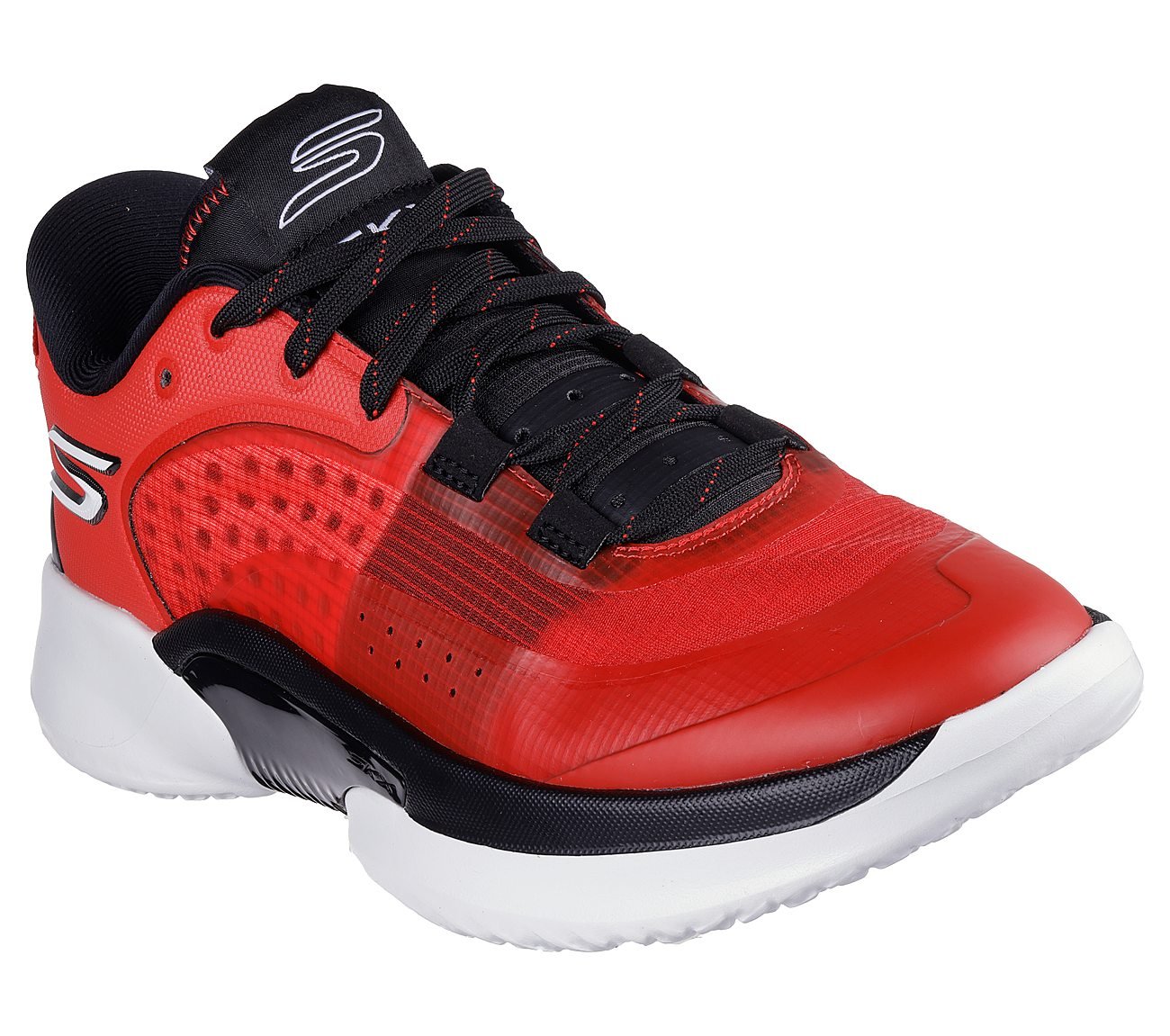 SKX RESAGRIP- Basketball, RED/BLACK Footwear Right View