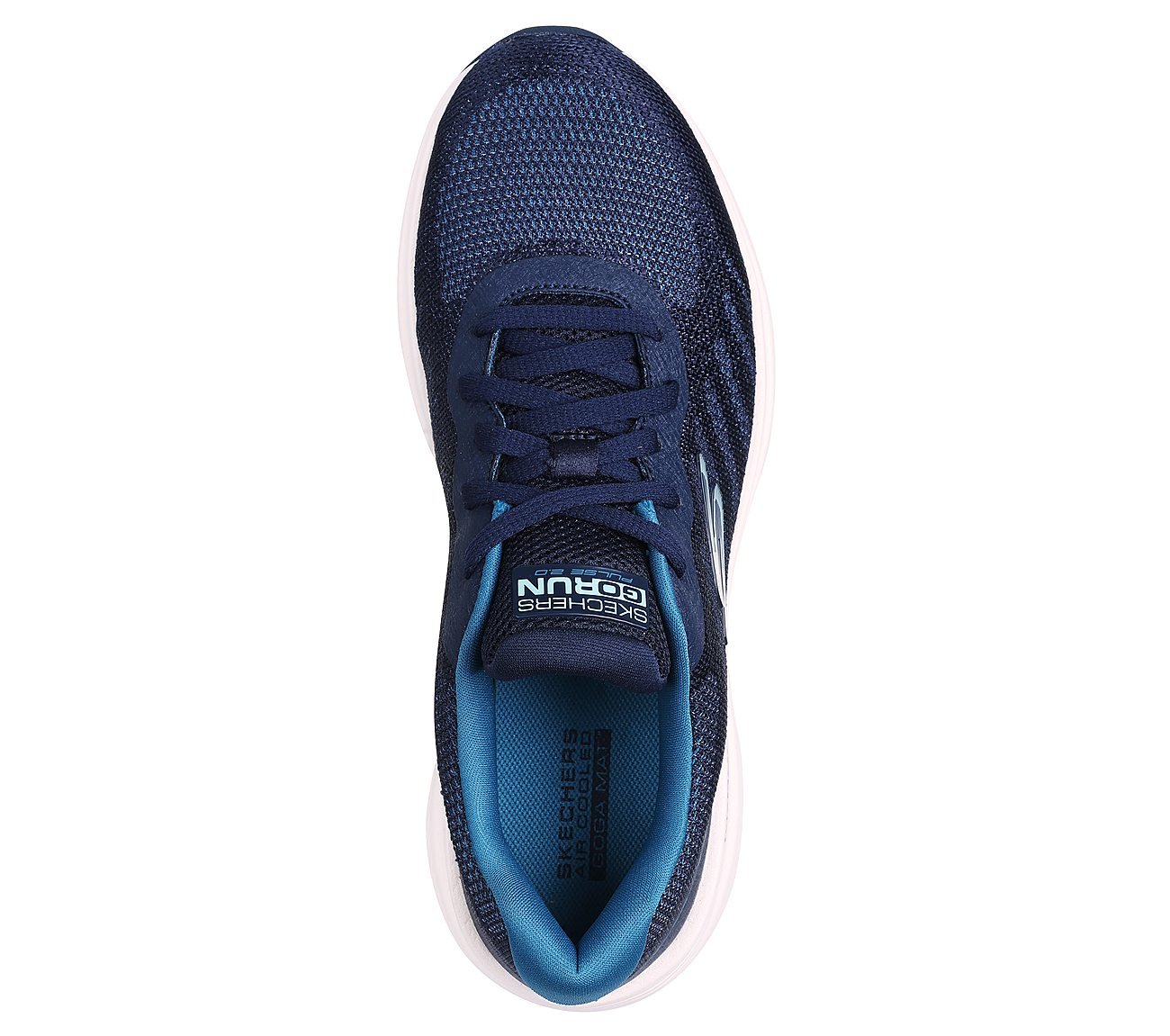 GO RUN PULSE 2, NAVY/BLUE Footwear Top View