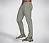 THE GOWALK ENVOY PANT, OLIVE GRAY Apparel Bottom View