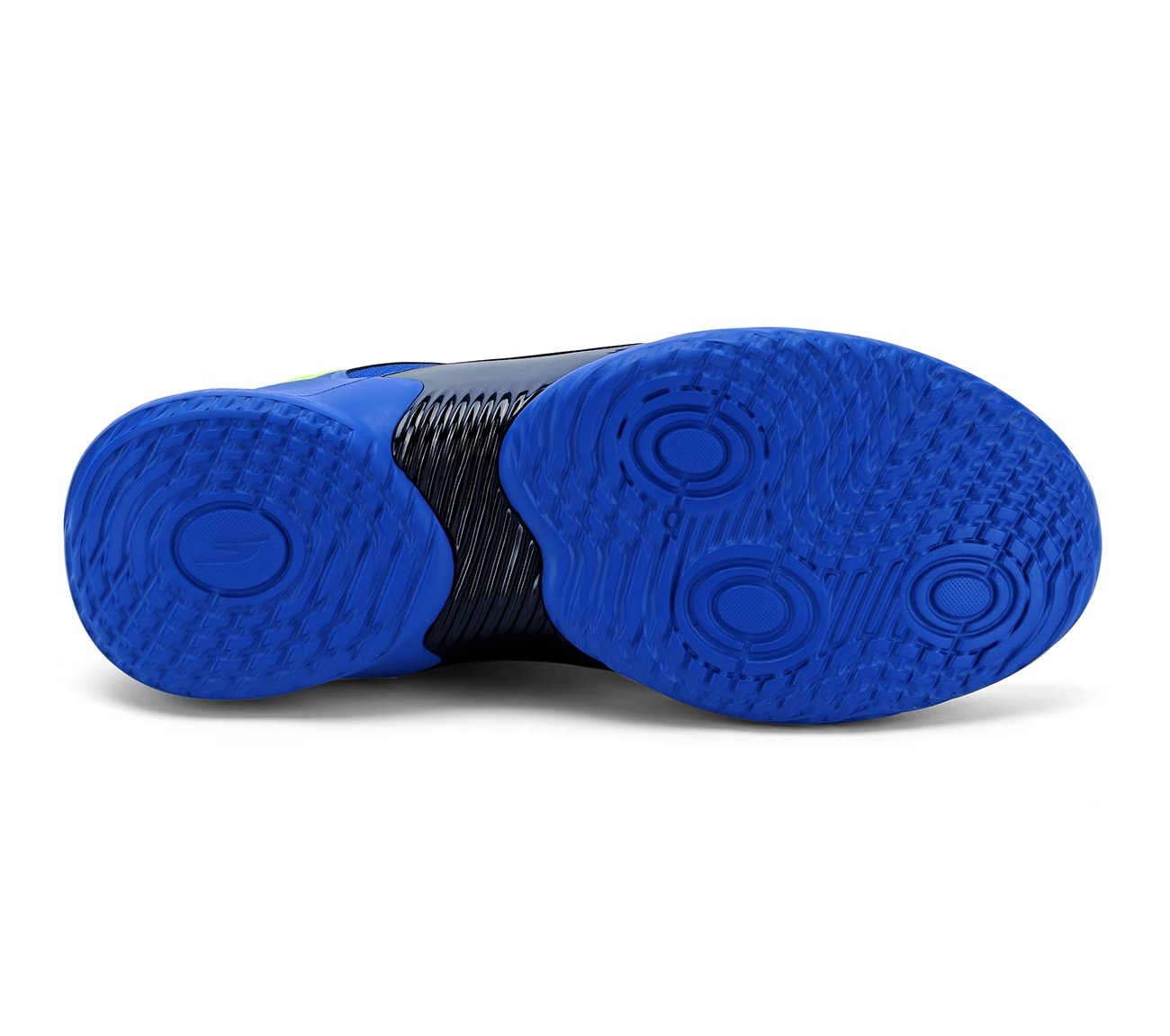 SKX RESAGRIP- Basketball, BLUE/BLACK Footwear Bottom View