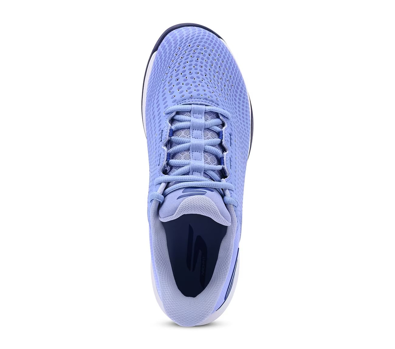 SKECHERS VIPER COURT RELOAD, BLUE/WHITE Footwear Top View