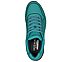 UNO - STAND ON AIR, TEAL/BLACK Footwear Top View