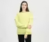 OASIS LAYERED SLEEVE SWEATSHIRT, LIGHT YELLOW