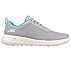 GO WALK JOY-PARADISE, GREY/LIGHT BLUE Footwear Right View