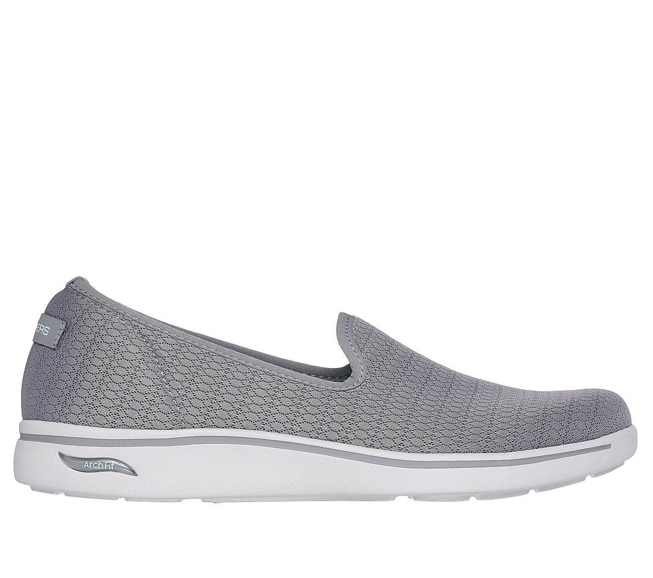 ARCH FIT UPLIFT, GREY Footwear Lateral View