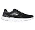 GO RUN 400, BLACK/WHITE Footwear Right View