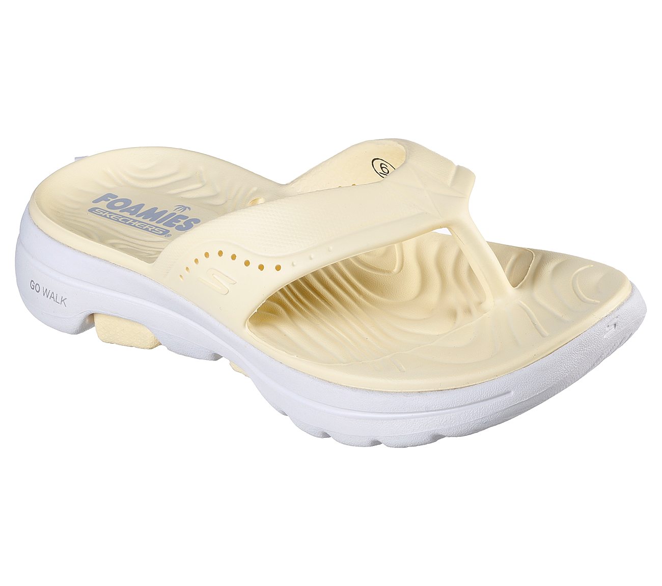 Skechers Yellow Go Walk 5 Fall For It Womens Slippers Style ID 111289 India