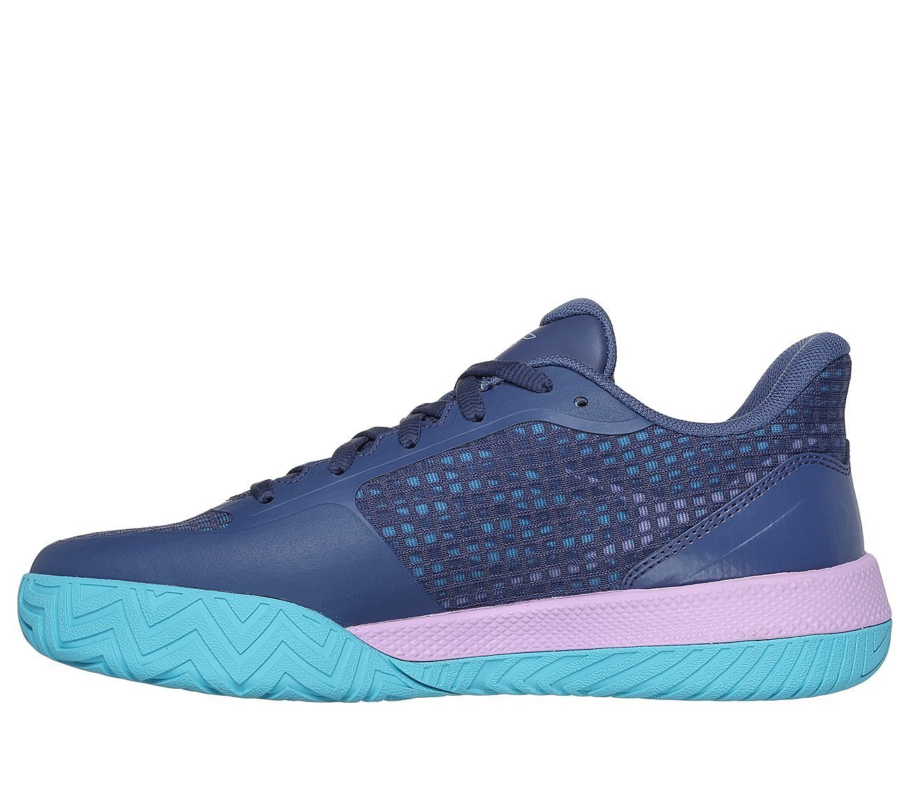 Skechers Viper Court Pro - Pickleball, BLUE Footwear Left View