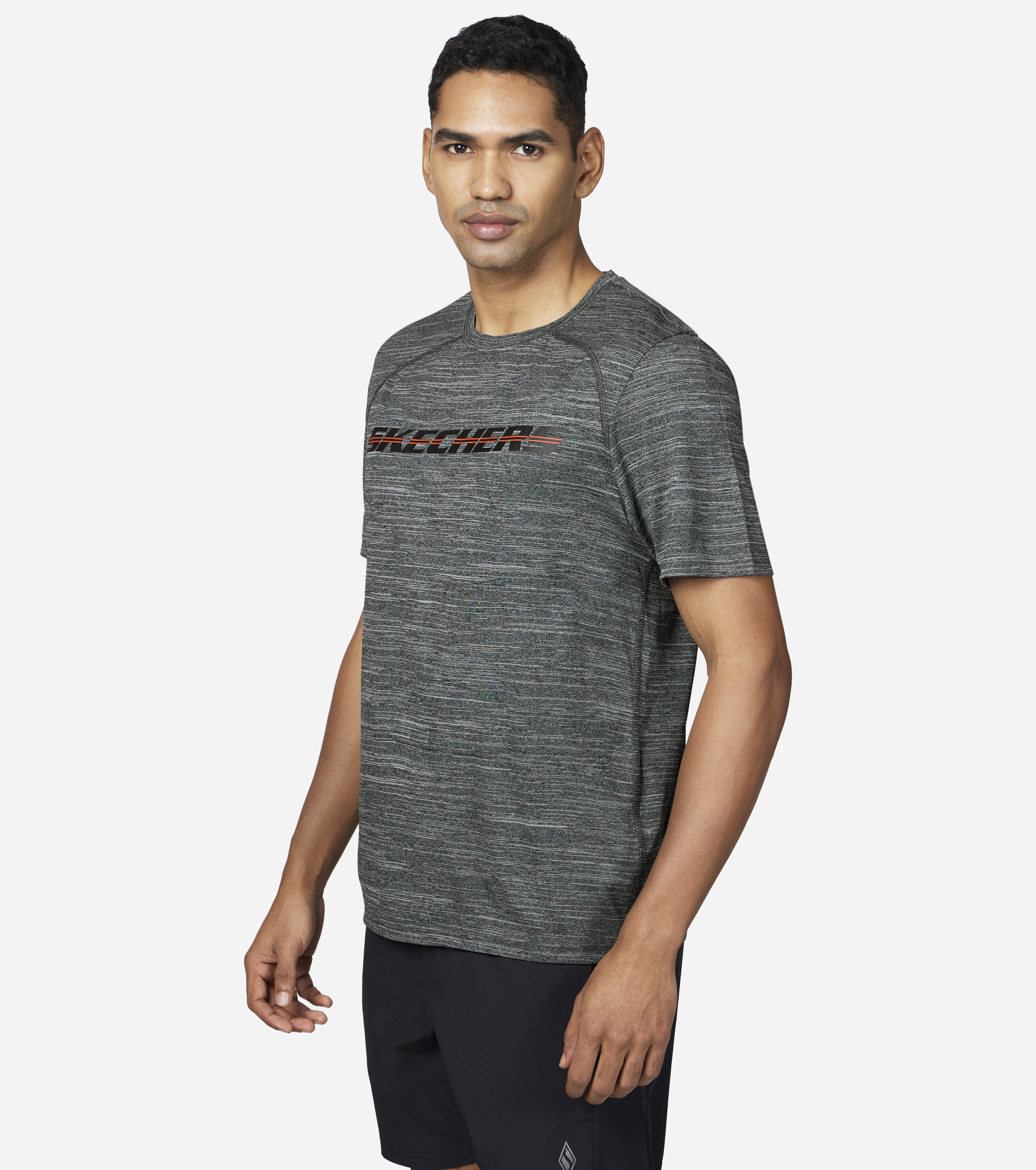 ON THE ROAD MOTION T-SHIRT, LIGHT GREY Apparels Top View