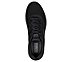 GO WALK STABILITY - ANY TIME, BLACK/GREY Footwear Top View