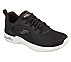 SKECH-AIR DYNAMIGHT-RADIANT C, BLACK/WHITE Footwear Lateral View