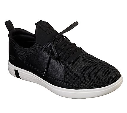 GLIDE ULTRA, BLACK/WHITE Footwear Lateral View