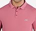 MENS PERFORMANCE POLO, CHARCOAL/CORAL