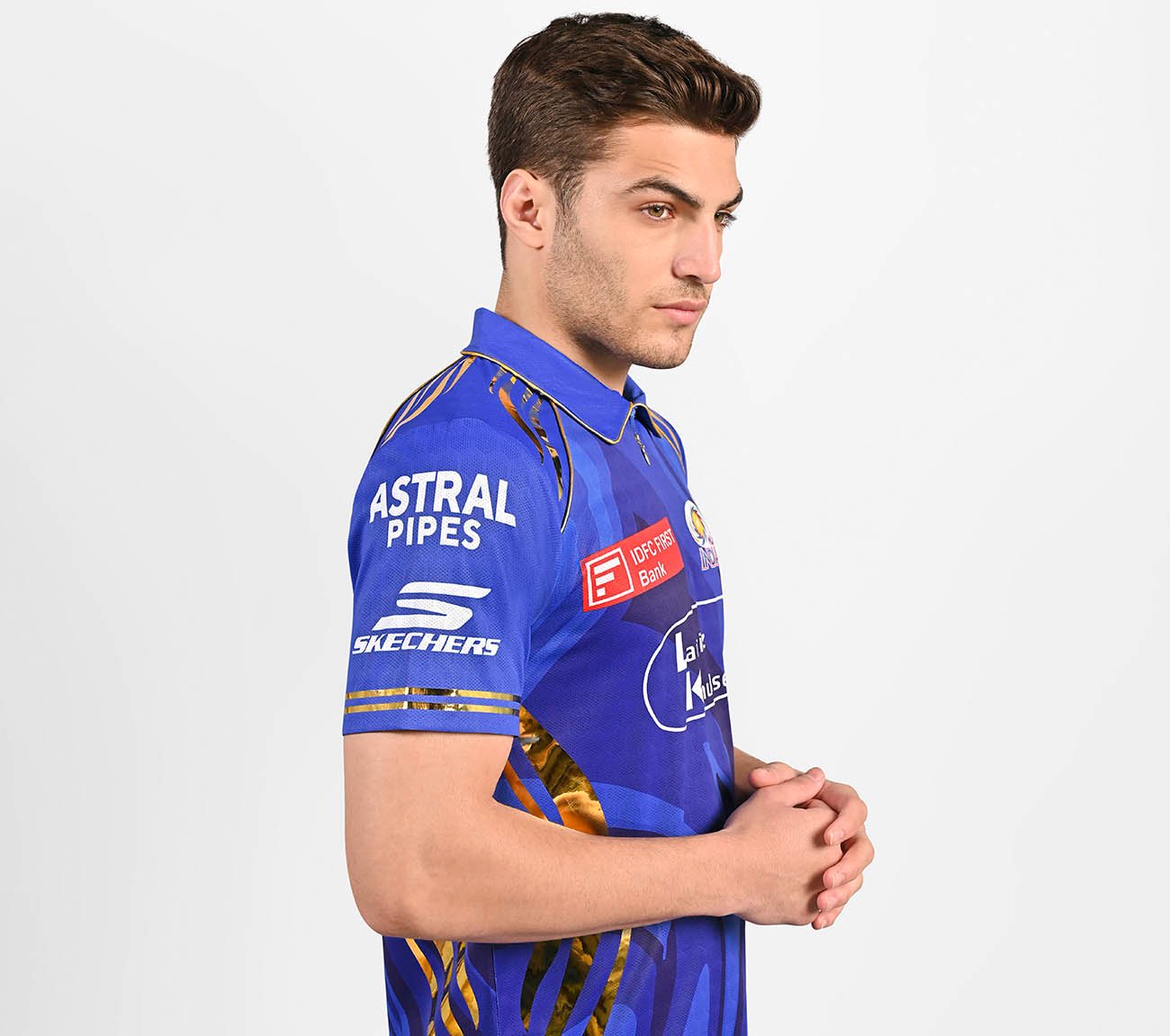 MUMBAI INDIANS: IPL PLAYER EDITION 2025, ROYAL/NAVY/LIME Apparel Bottom View