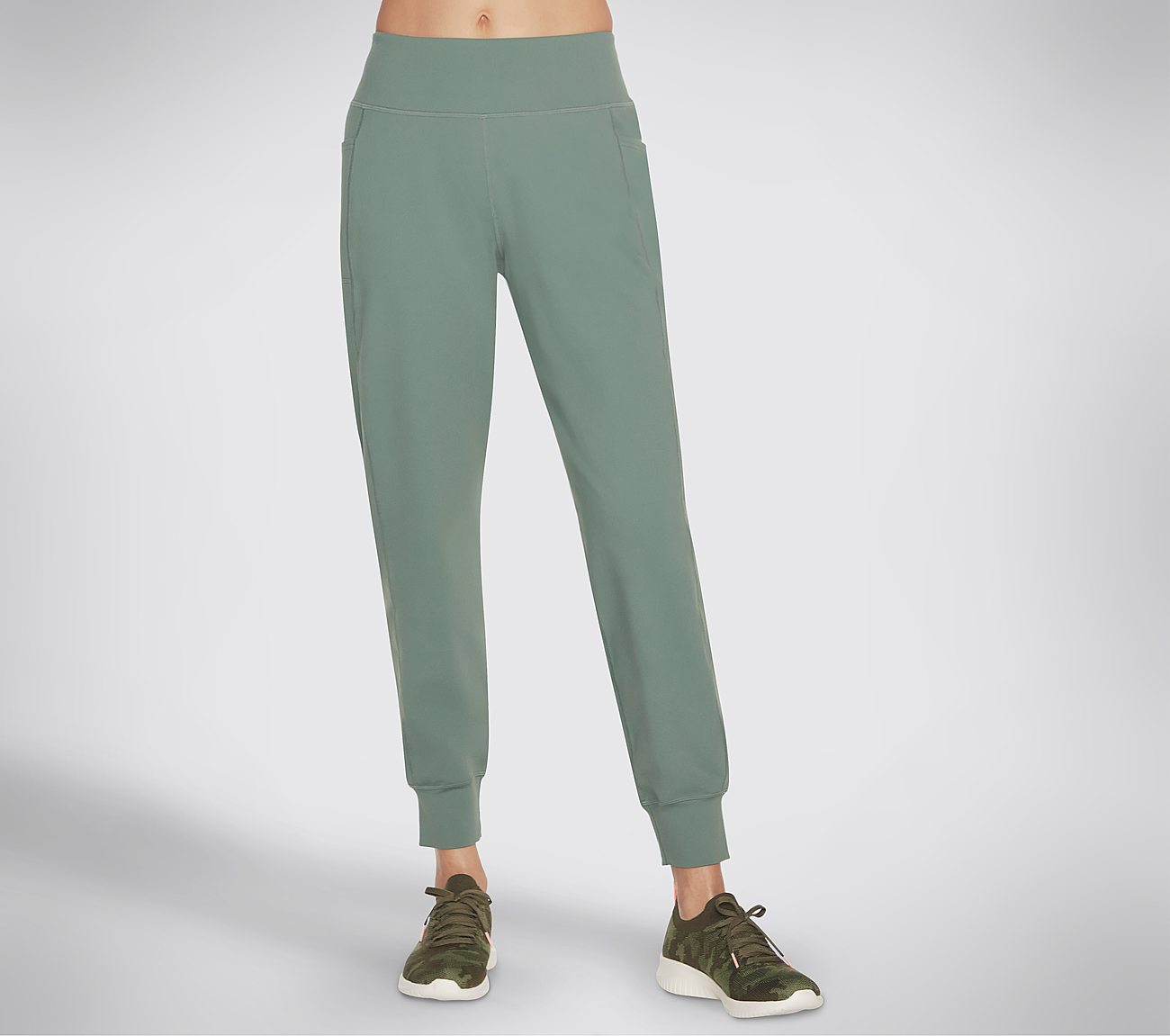 SKECHERS Green Athletic Sweat Pants for Women