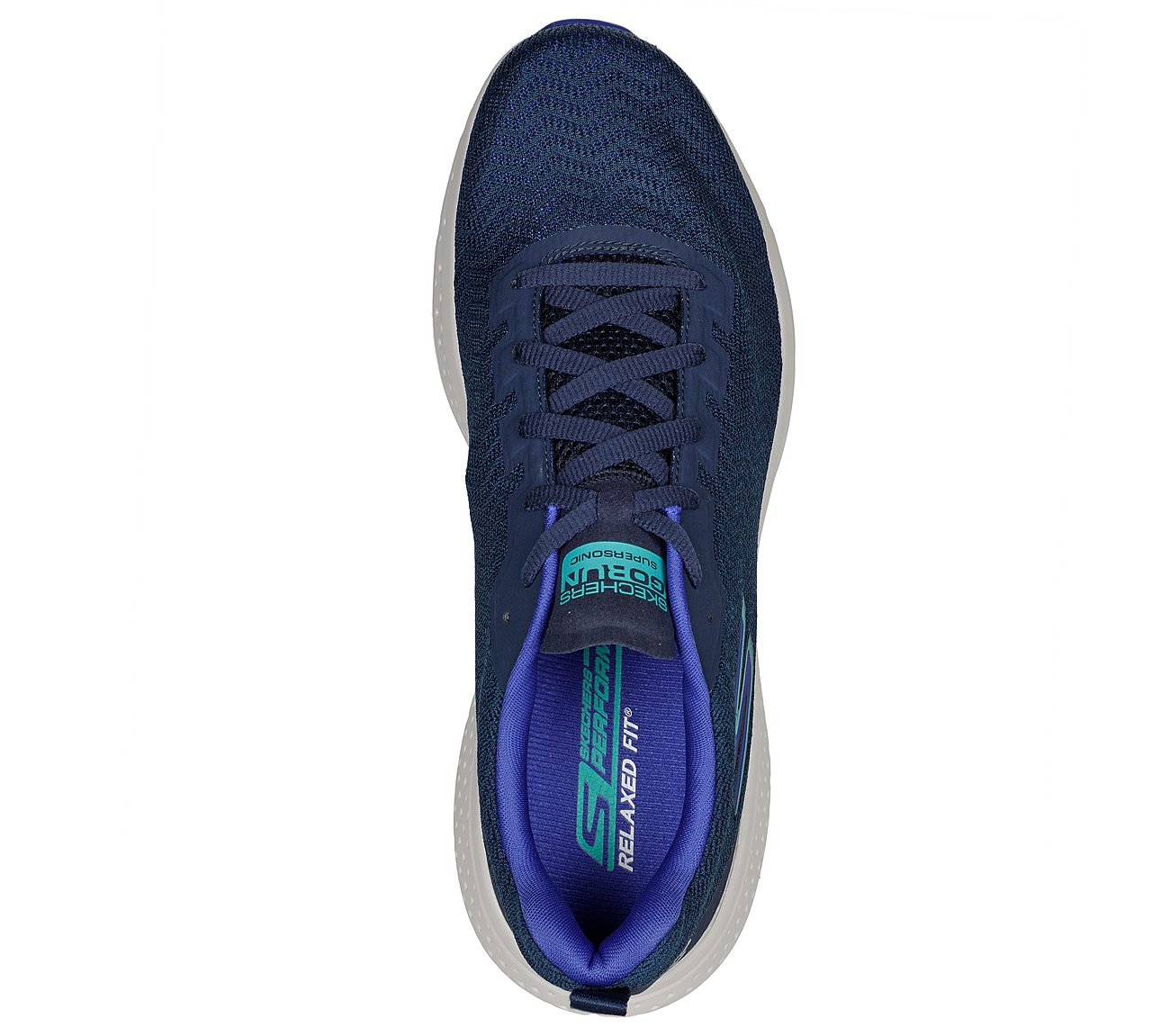 Skechers Navy Go Run Supersonic Mens Running Shoes - Style ID: 246031 ...