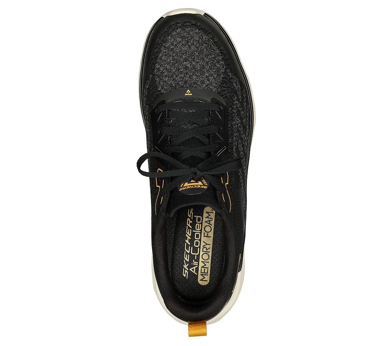 GLIDE-STEP SWIFT - TURNTIDE, BLACK/YELLOW Footwear Top View