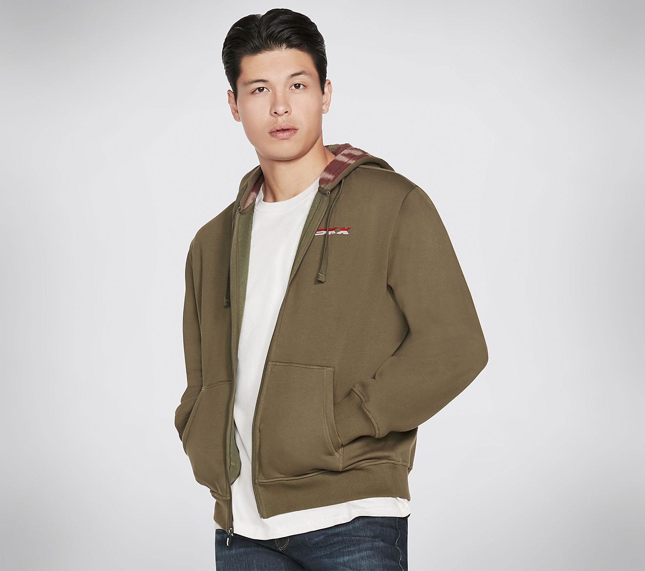 Buy Skechers SKX SHERPA FZ HOODIE | Mens