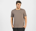 MENS BASIC LOGO  CREW NECK, BROWN