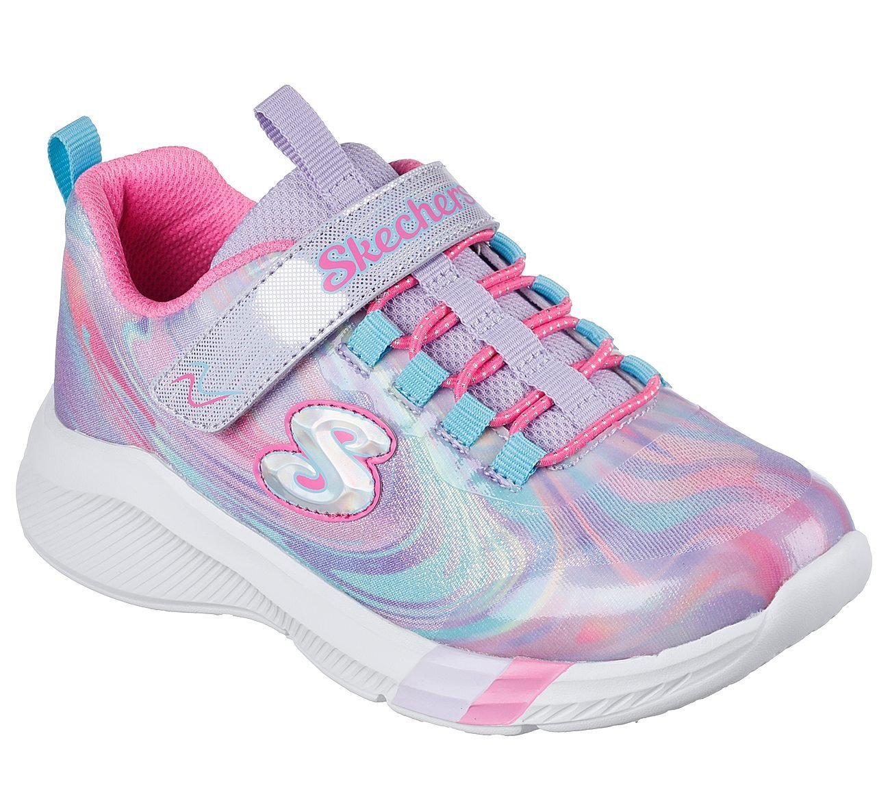 DREAMY LITES - SWIRLY SWEETS, LAVENDER/MULTI Footwear Right View