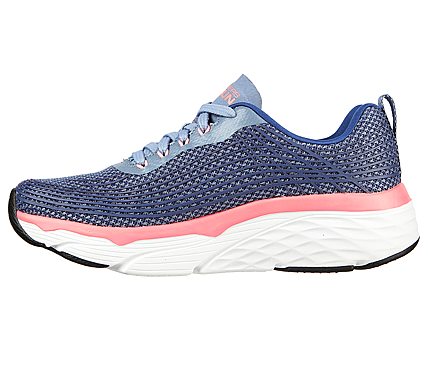 Skechers Purple/Pink Max Cushioning Elite Womens Lace Up Shoes - Style ...