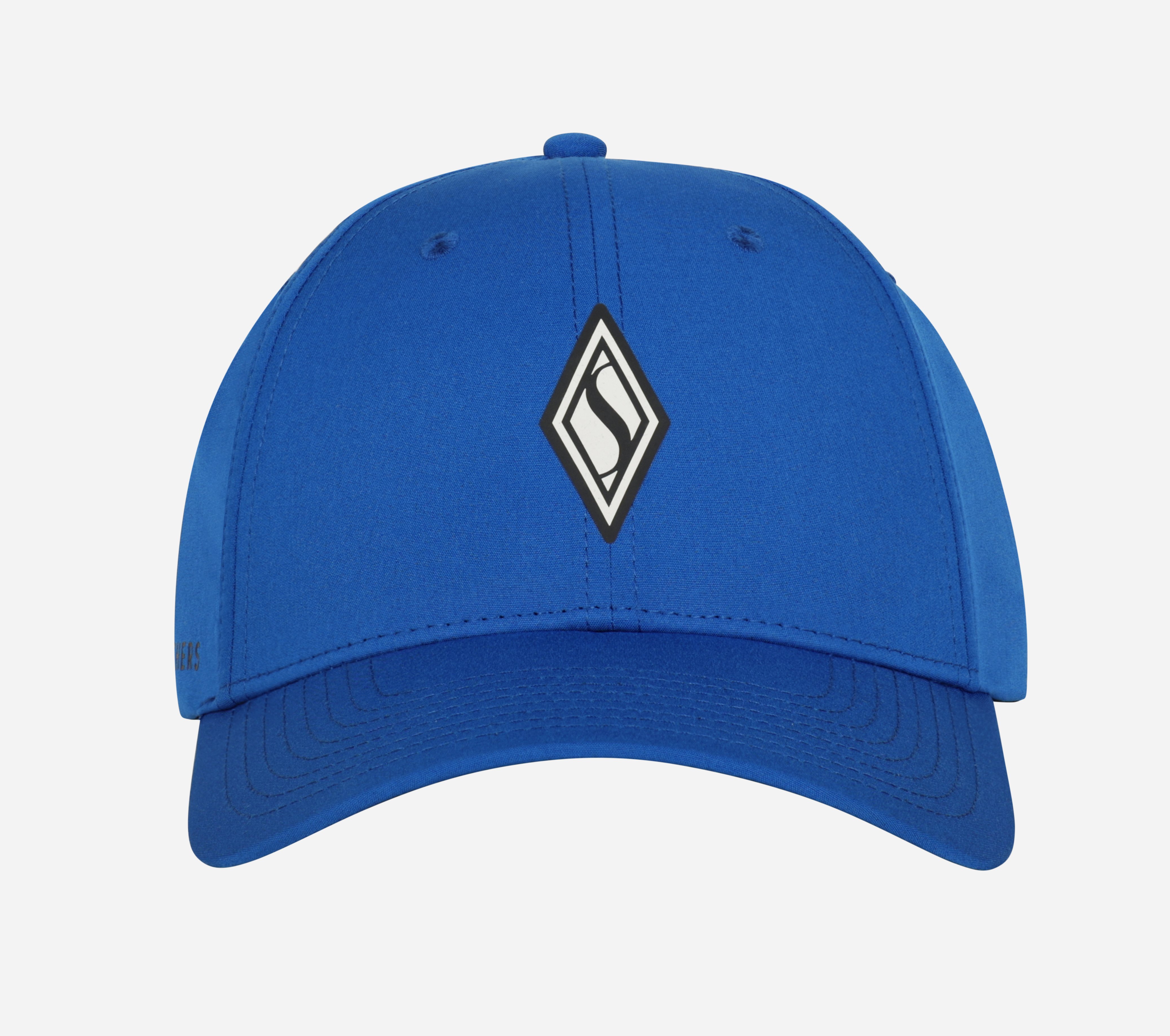 SKECHWEAVE DIAMOND SNAPBACK HAT, BLUE Accessories Bottom View