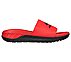 GO RECOVER SANDAL, RED/BLACK Footwear Lateral View