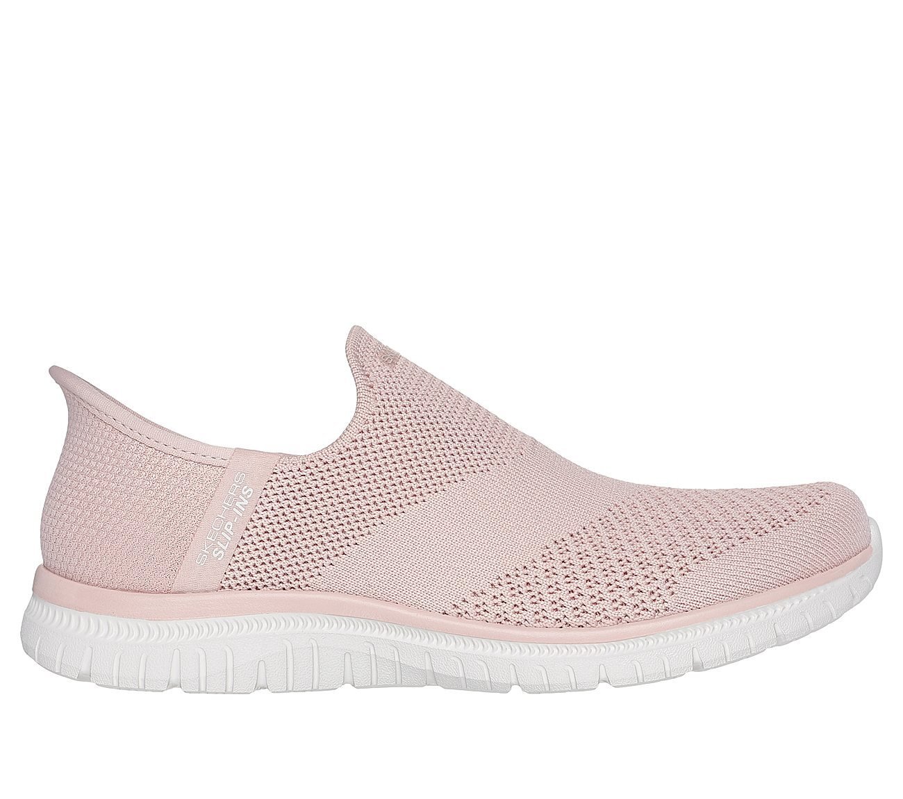 SKECHERS SLIP-INS: VIRTUE - SLEEK, ROSE Footwear Lateral View