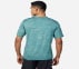 CHOOSE GREATNESS GRAPHIC T-SHIRT, NAVY/GREEN Apparel Bottom View